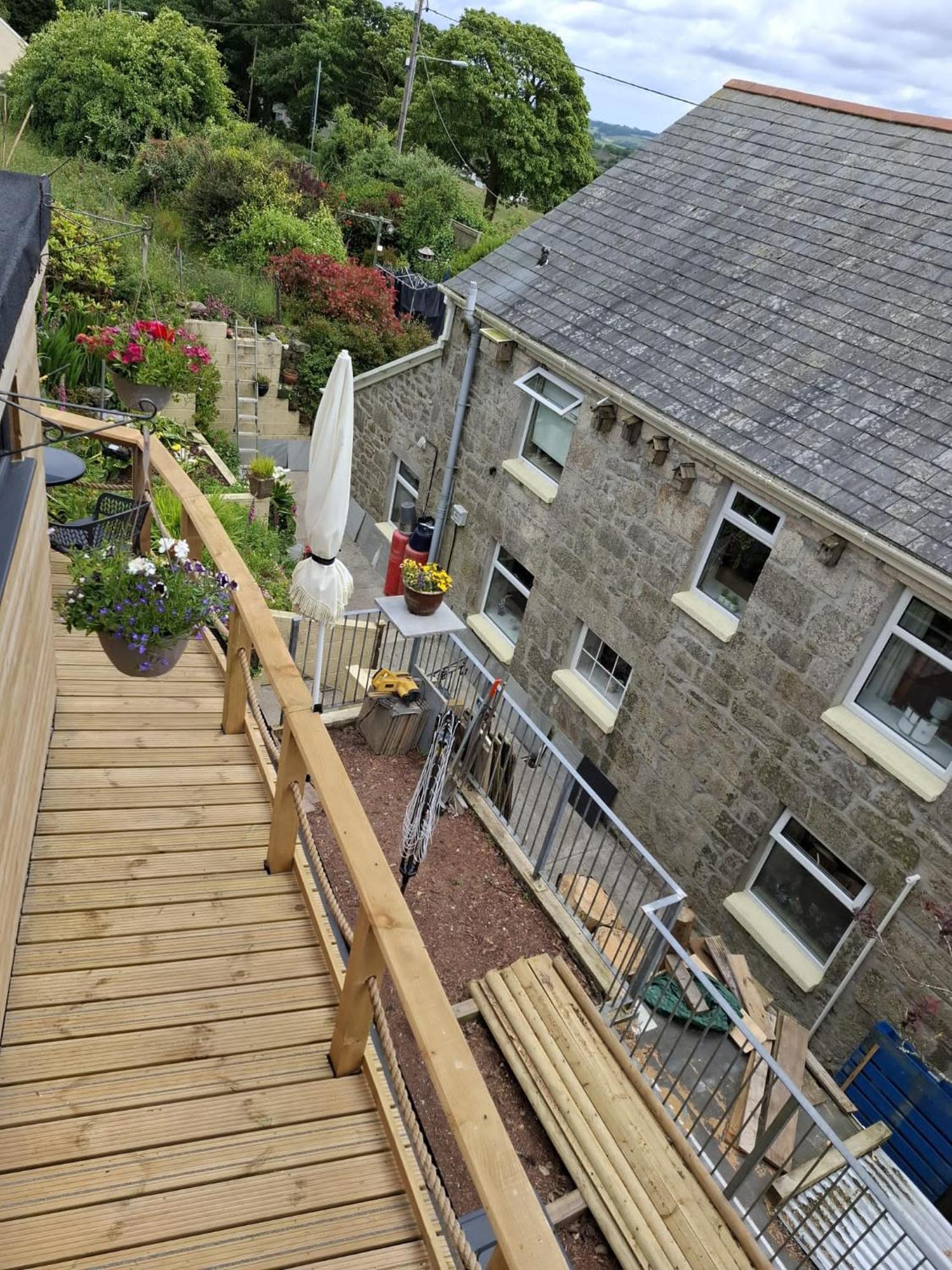 Cosy Cornish Cabin St Austell Exterior photo