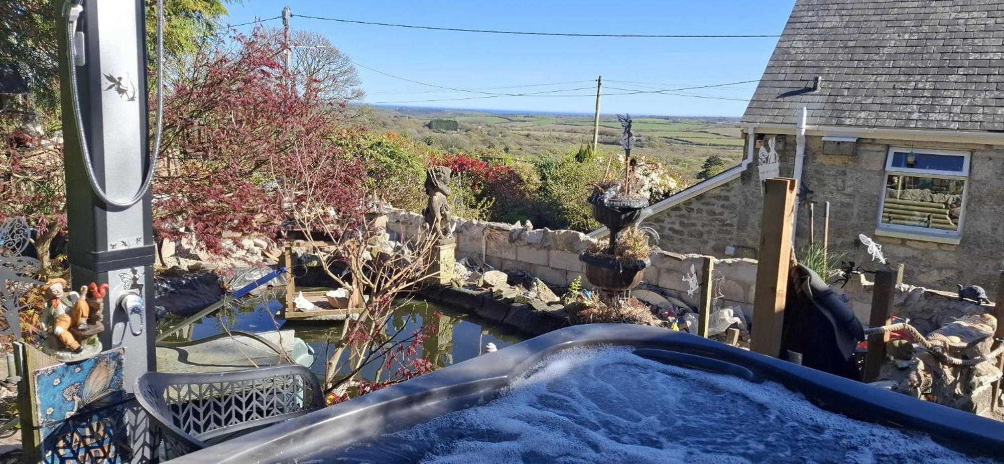 Cosy Cornish Cabin St Austell Exterior photo