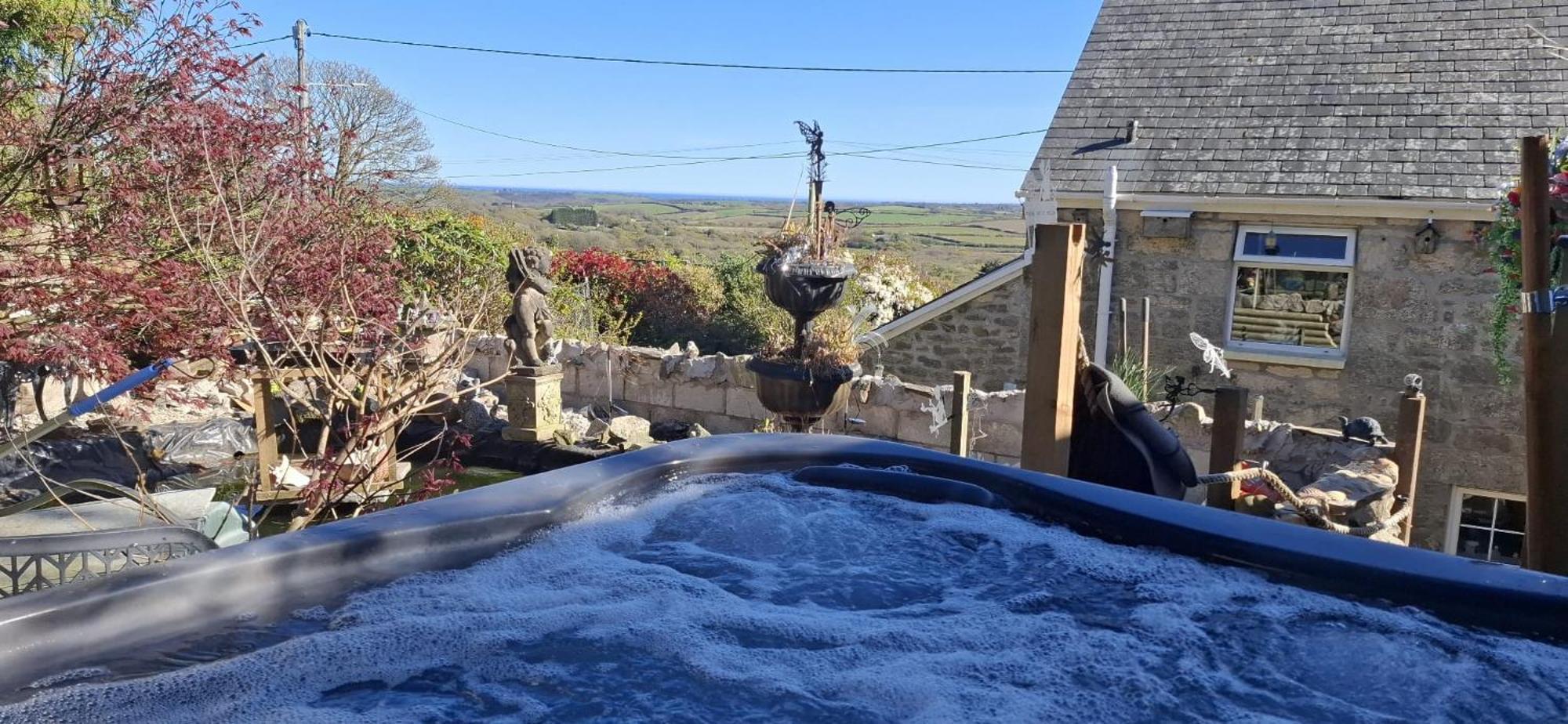 Cosy Cornish Cabin St Austell Exterior photo